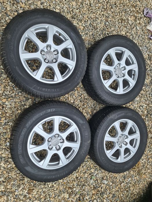 Set Roti Jante Aliaj Audi Q5  235/65R17 Iarna / 5x112 / A4,A5,A6,Q3