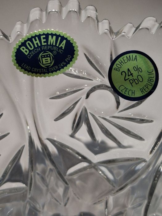 2 Cupe cristal Bohemia