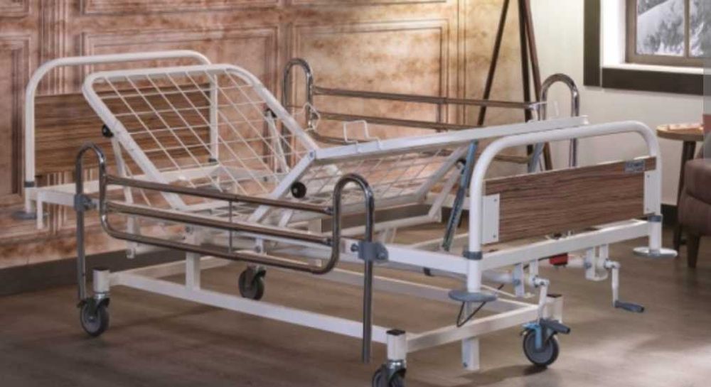 Pat medical pentru îngrijiri la domiciliu 216x101 cm