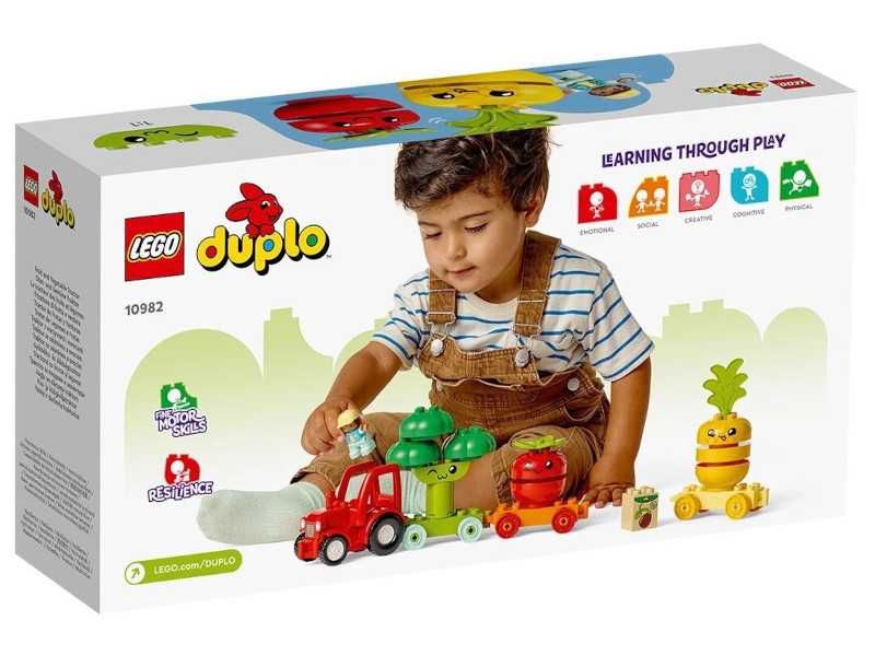 НОВИ! LEGO® DUPLO® My First 10982 Трактор за плодове и зеленчуци