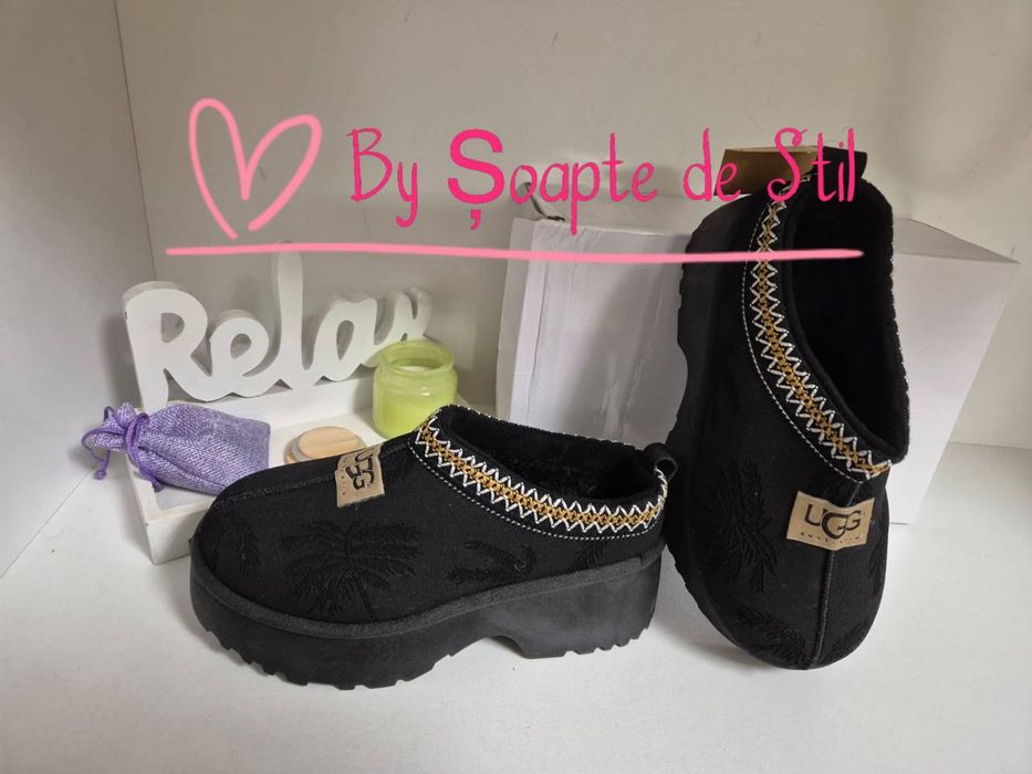 Stoc UGG negru Dama