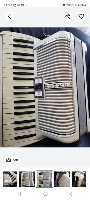 Acordeon Firotti Hohner Parot Weltmeister