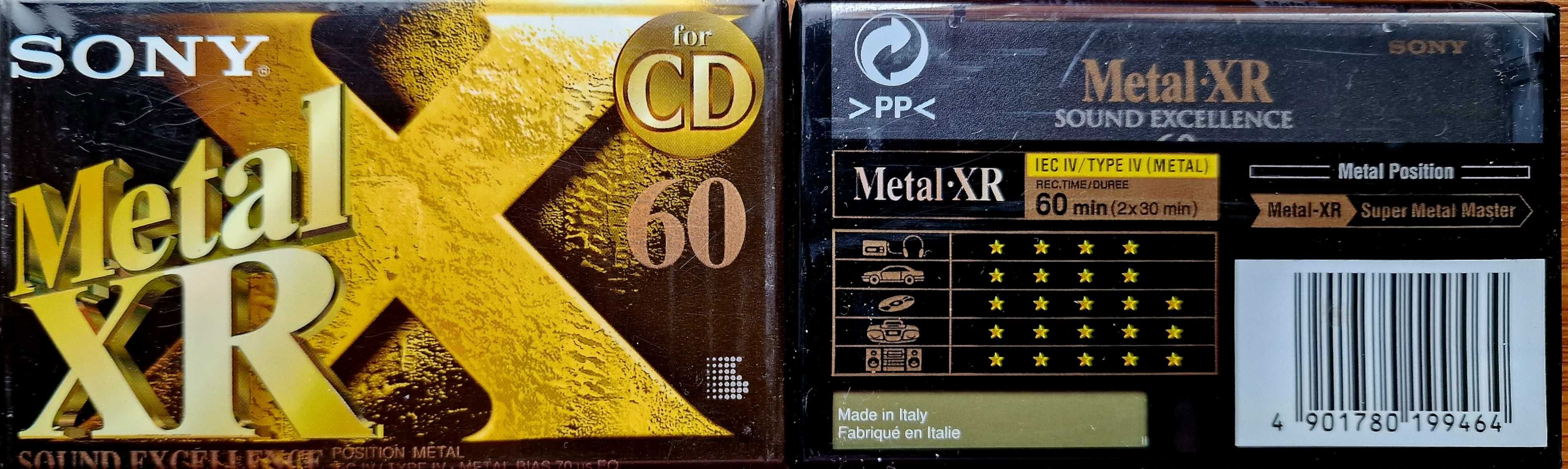 Casete sigilate   Sony Metal XR60