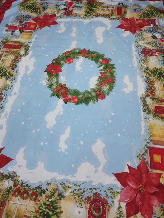 Скатерть новогодняя