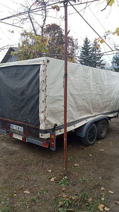 Remorcă 2 tone, cu platforme de încărcare