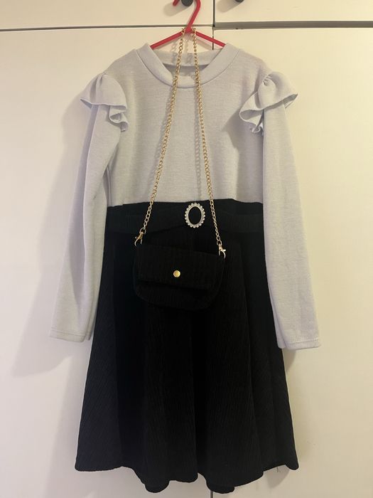 Детска рокля с чанта