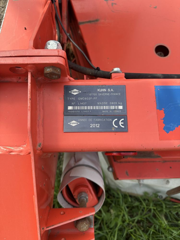 Cositoare frontala kuhn GMD 802 F-FF