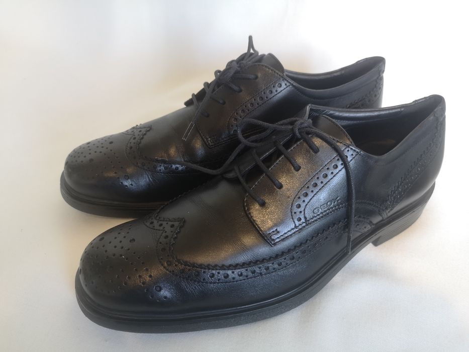 Geox, мъжки обувки естествена кожа, номер 43