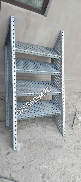 Scări zincate exterior 75x27