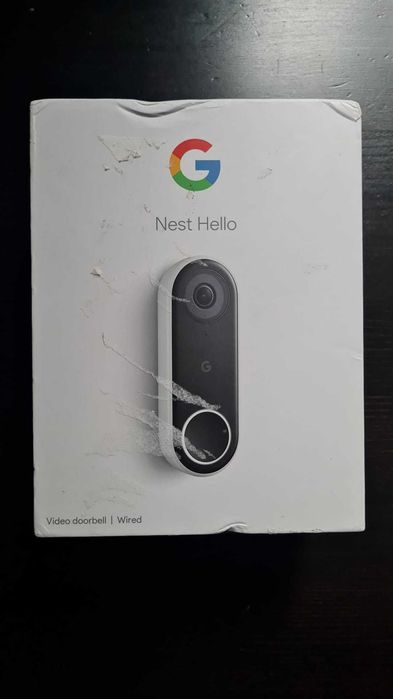 Видео Домофон Google Nest Hello
