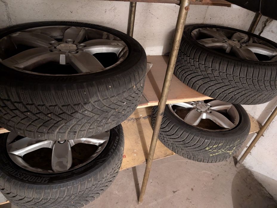 Jante originale Seat Altea / Altea xl cu Bridgestone iarna 225/45R17
