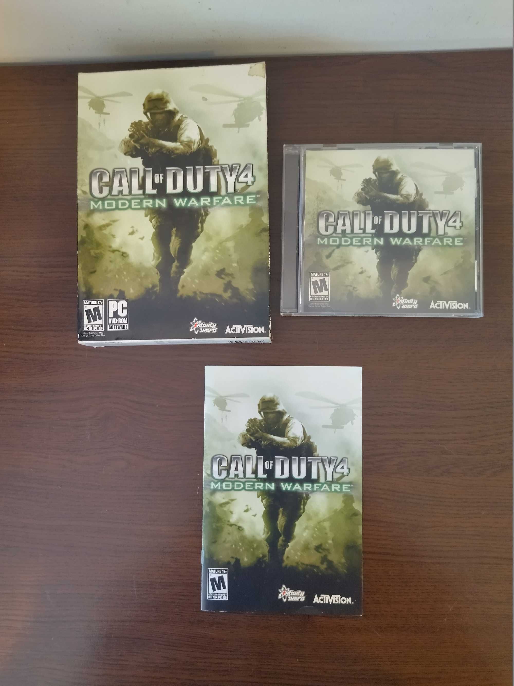 Продавам оригинална игра за компютър Call of Duty 4