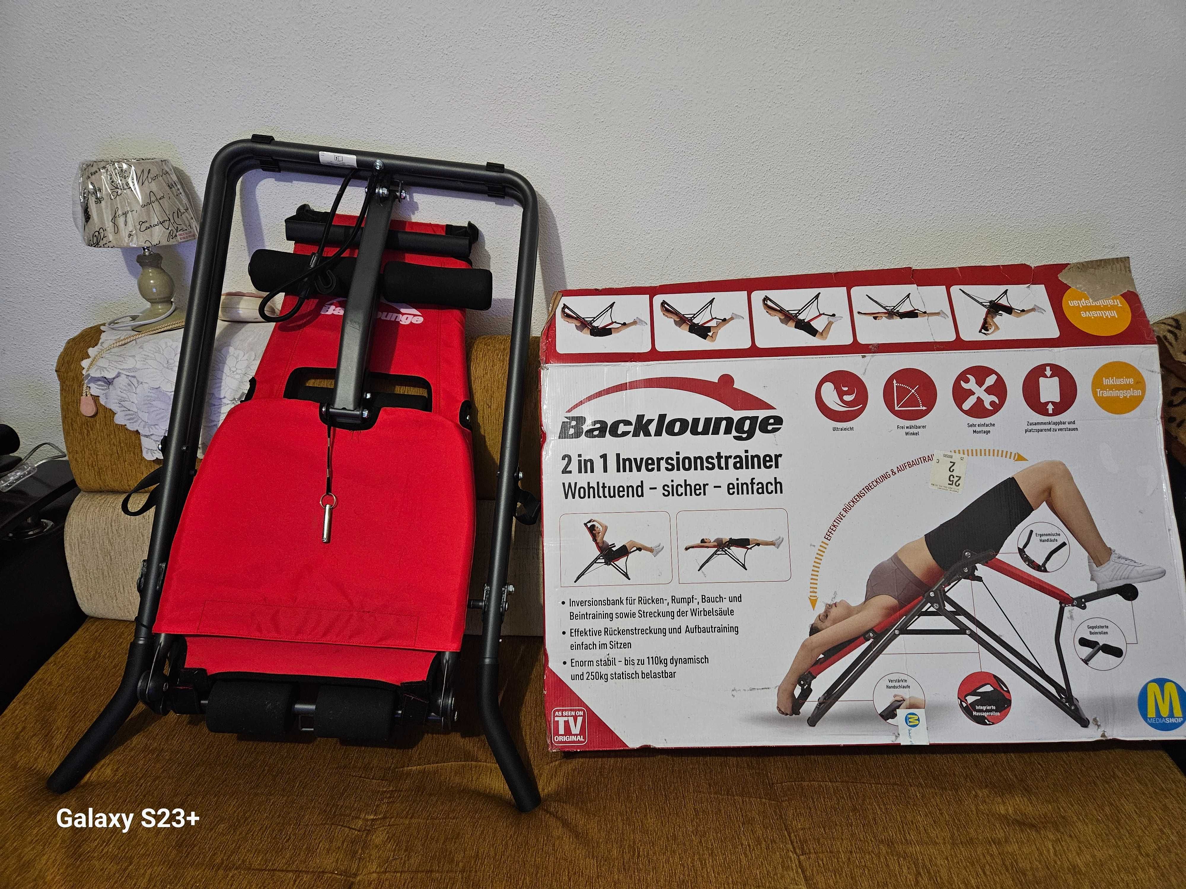 Banca abdomene BACKLOUNGE 2 in 1