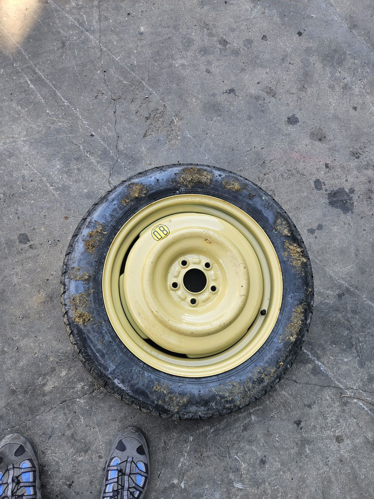 Резервна гума патерица за Mazda CX7 CH5  155/90/18