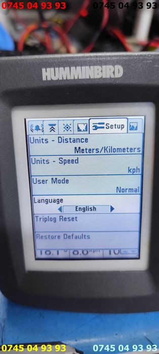 sonar HUMMINBIRD 383CX perefect functional  vinde ca in poze fara fire