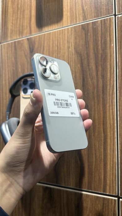 iphone 15 pro 256gb 86% dual Naxt va Nasiya savdo