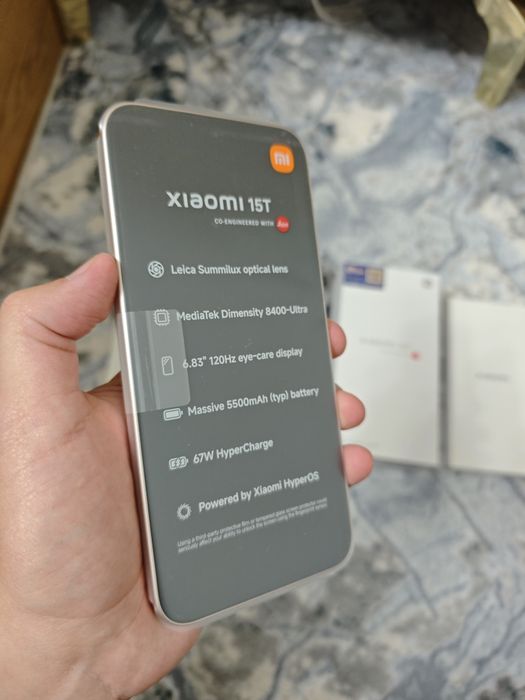 Yengi! Xiaomi 15t 12/256gb desert gold