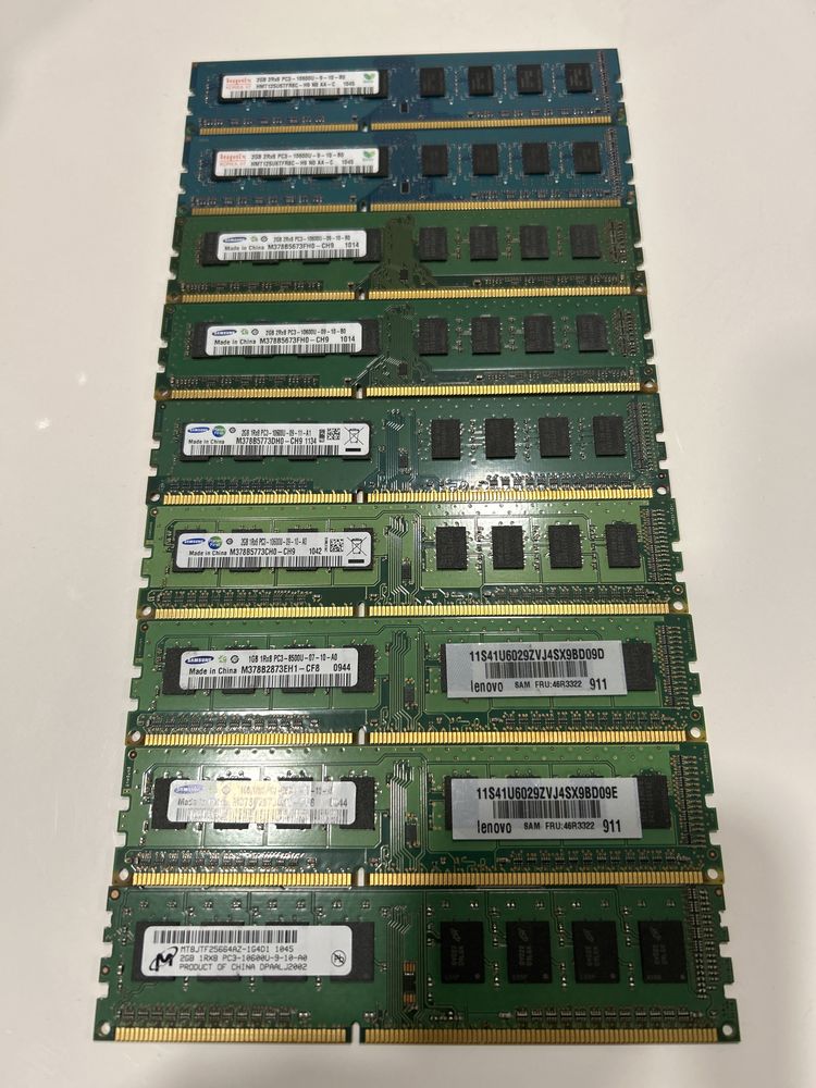 Memorii Ram 1GB 2GB 8GB DDR pc 2 3 4