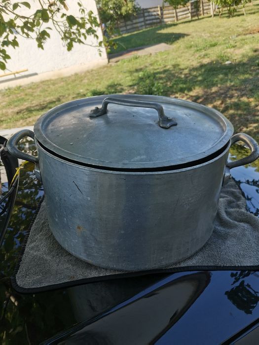 Oala cazan Aluminiu stantat 30l