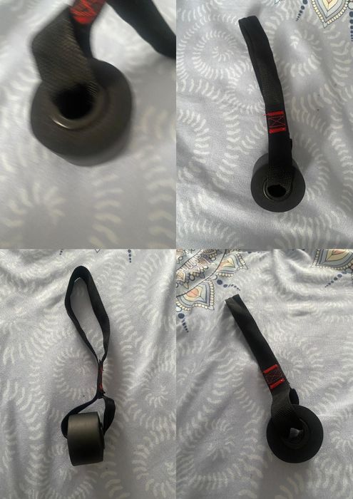 Ancoră ușă pentru benzi elastice, negru