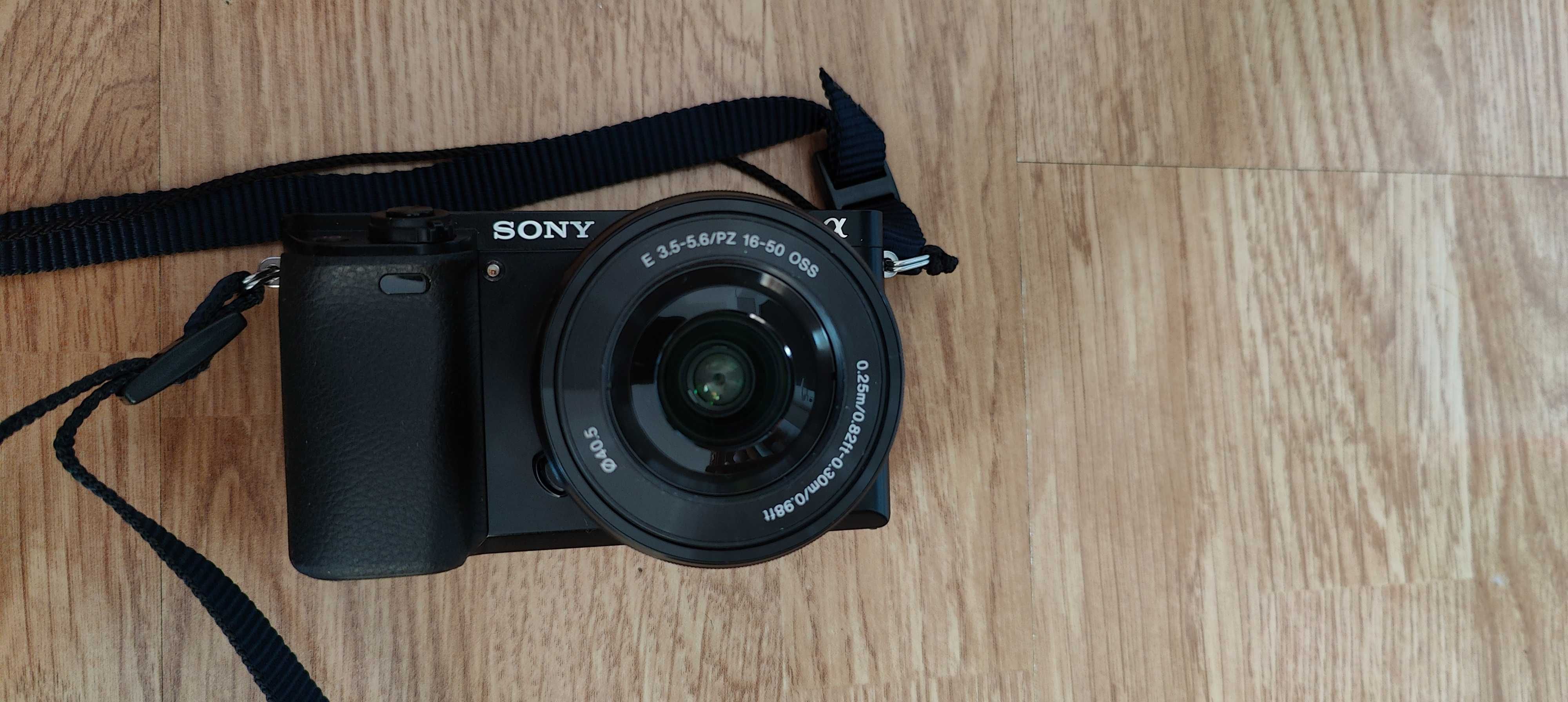 Sony Alpha 6000+обектив 16-50+гаранция до 01.2025 + удължена гаранция