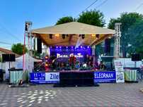 Închiriez Scenă spectacole/nunți 8x6M, Sunet, Schelă/Lumini, Video LED