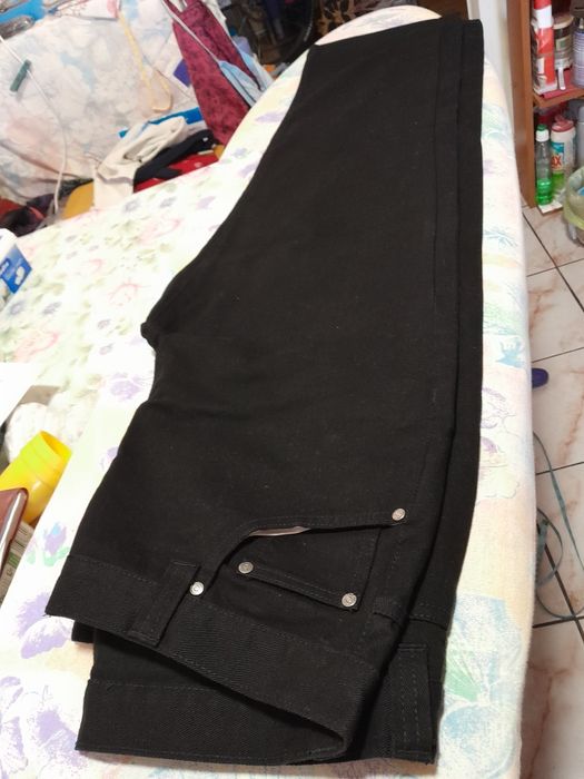 Blugi bărbătești 100% bumbac negri