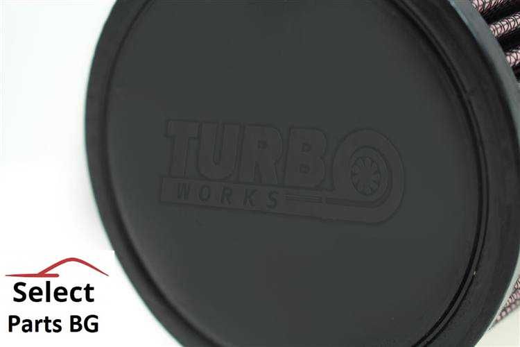 Спортен филтър конус Turbo Works 150x150мм вход 101мм