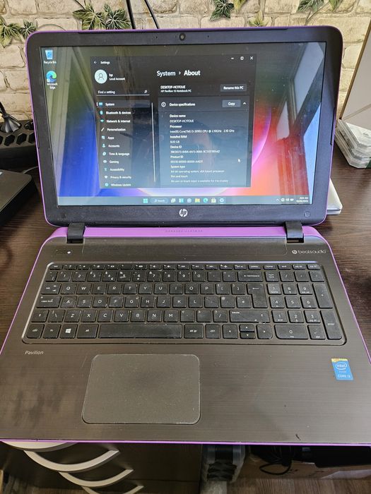 Laptop hp i3 gen5