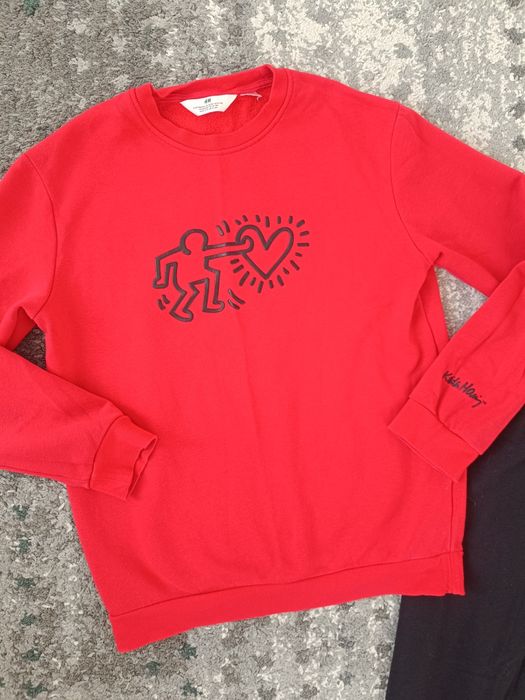 HM Keith Haring сет спортен панталон и блуза р-р 158 см.