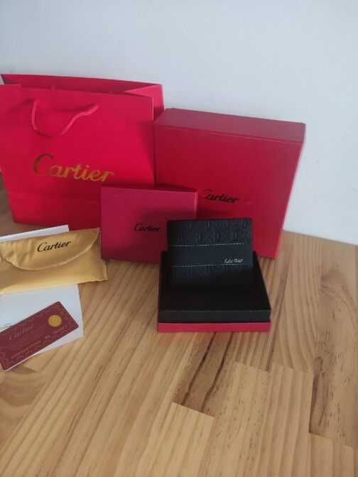 In stoc Portofel pentru bărbați piele Cartier 6271