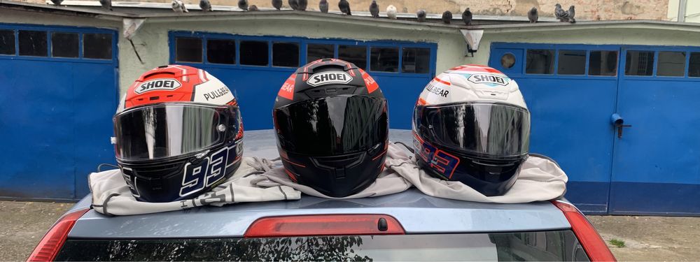 Shoei X Spirit 3 si NXR power up Marc Marquez marimea XL