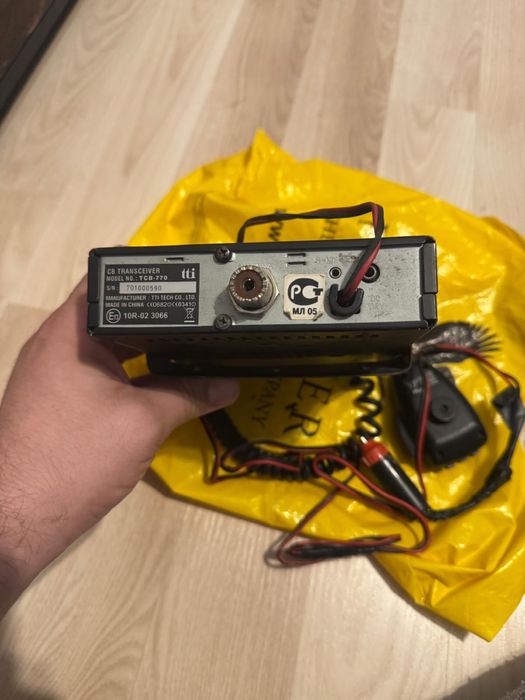 Statie auto CB Tti TCB-770 + antena Sunker 150cm