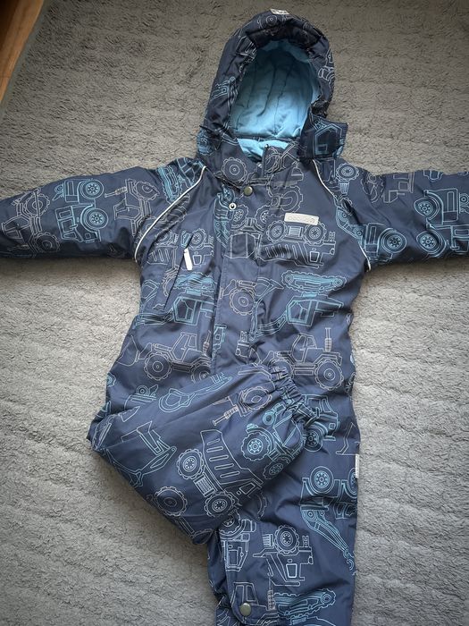 Зимний комбинезон фирмы crockid, размер 92-99 на 1,5-2,5 года