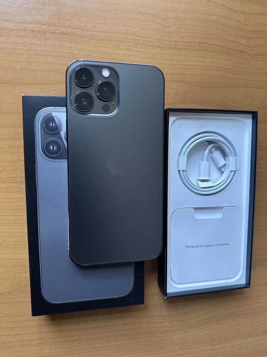 iphone 13 pro max - Graphite- 128gb