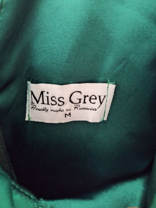 Rochie midi Miss Grey verde