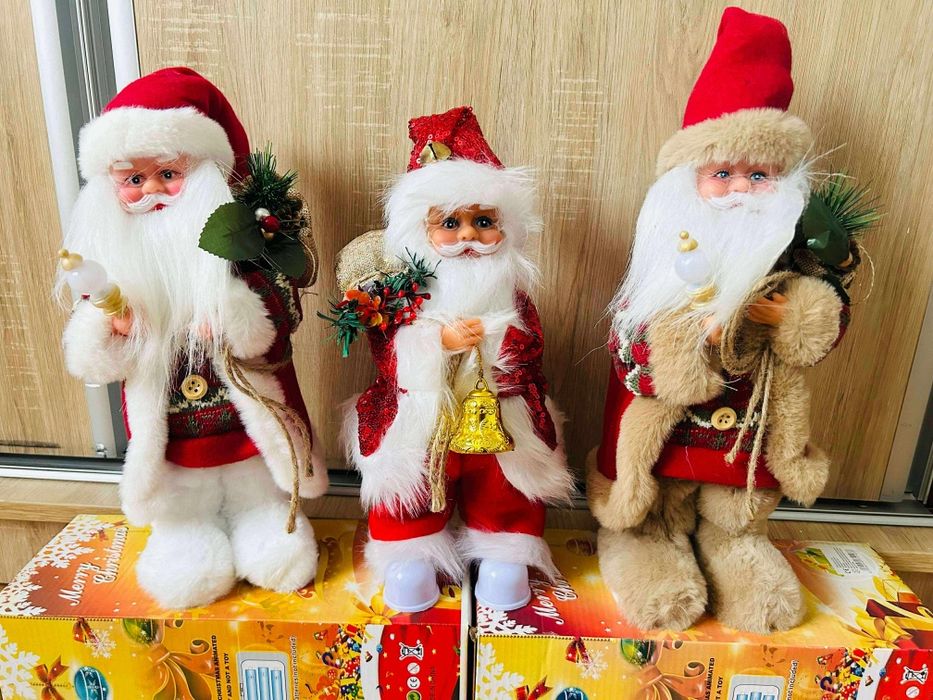 Moș Crăciun și crăciunițe