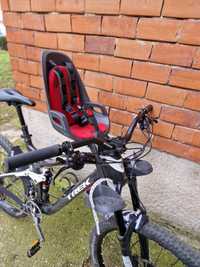 Scaun bicicleta copii hamax observer rosu-negru si pentru furci 1.1/8"