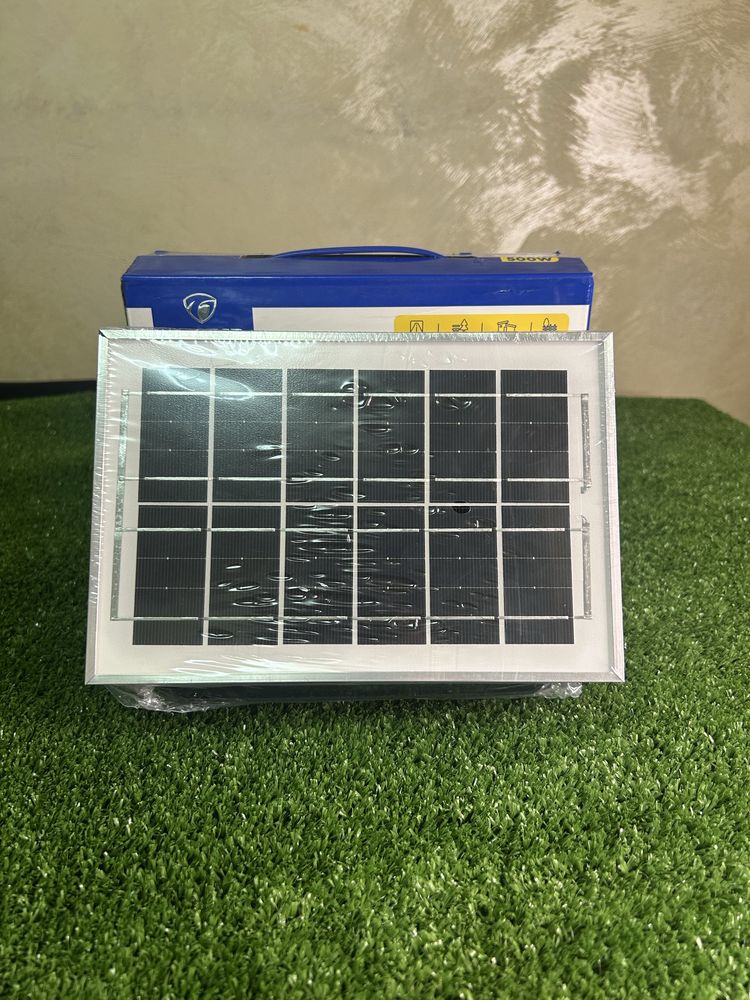 Proiector Solar Jortan, LED, Putere 500 W, Lumina Alba, 80 LED-uri