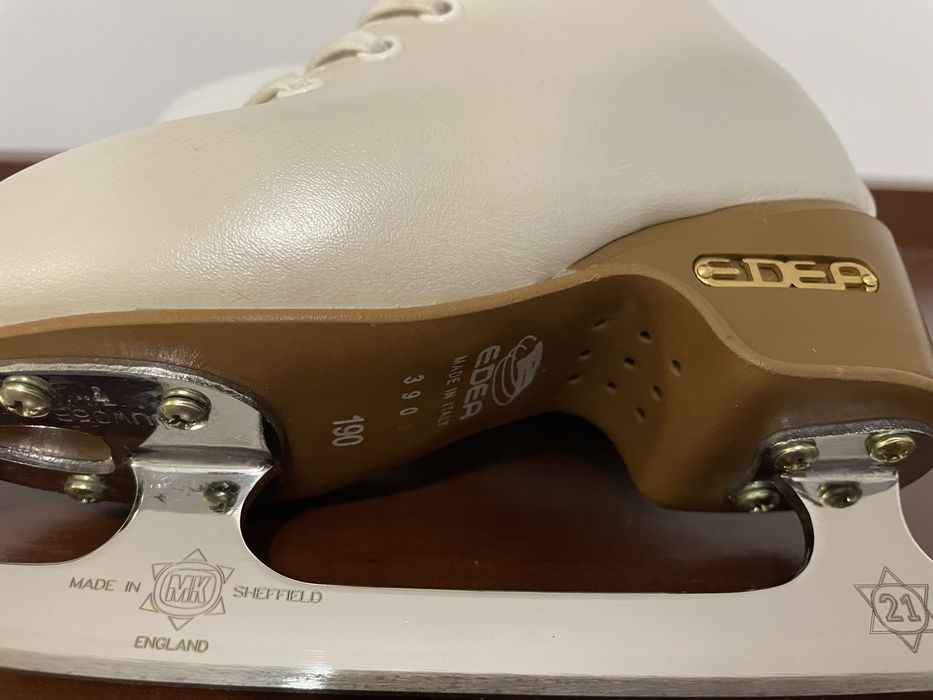 Patine profesionale Edea Brio Ivory pentru copii