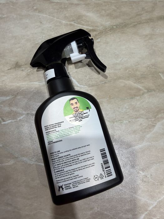 Lush Supermilk спрей за тяло