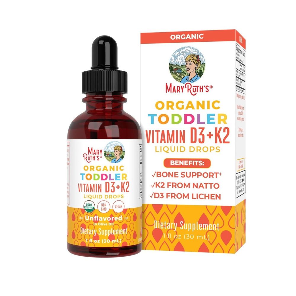 Merry Ruth’s Toddler Vitamin D3+K2 Liquid Drops