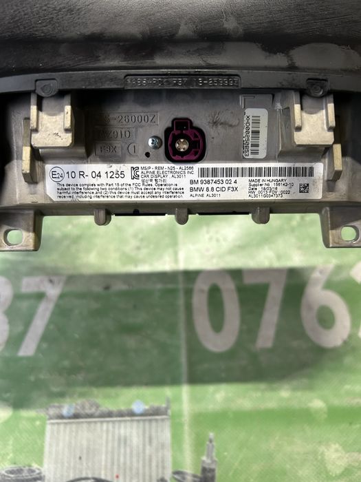 Navigație BMW seria 4 F36, F32