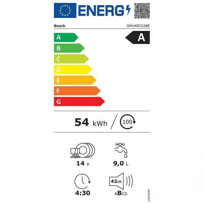 Съдомиялна за вграждане BOSCH SMV4ECX28E код 3333