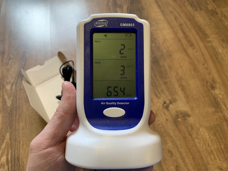 Senzor masurare calitate aer PM2.5, PM10, temperatura si umiditate NOU