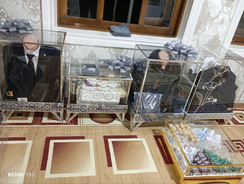 Sarpo uchun ajoyib shishali naborlar