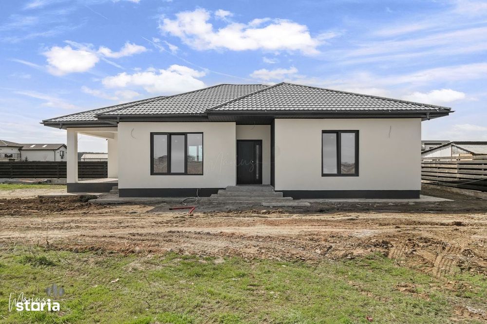 Black Friday Snagov - Casa nouă parter, teren 750mp, 189.900 euro!