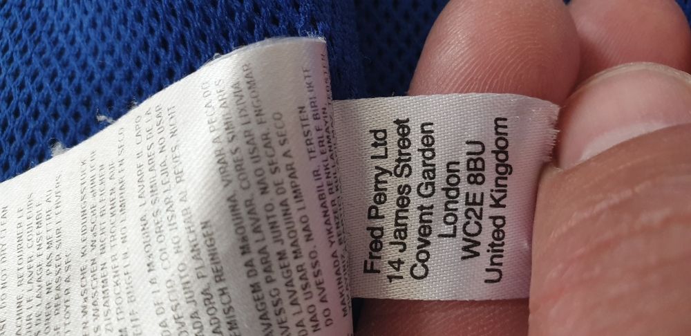 Fred Perry Mens Wind Jacket Size 2XL Пролет - Есен ОРИГИНАЛ! Мъжко Яке