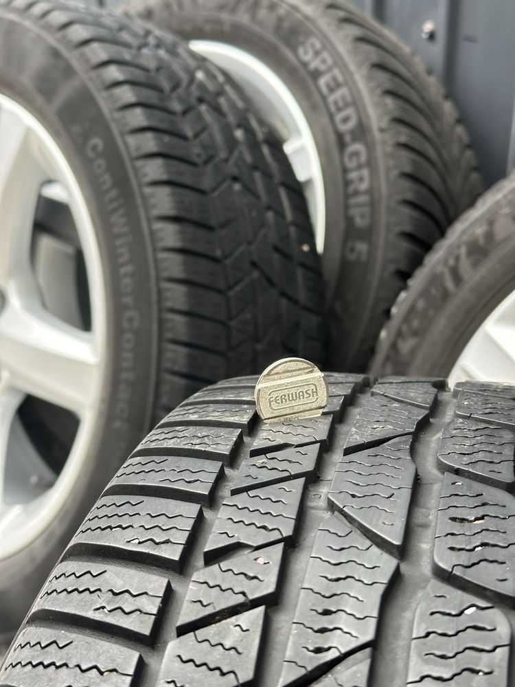 Jante aliaj VW Golf cu cauciucuride iarna ( 205/55 R16 )
