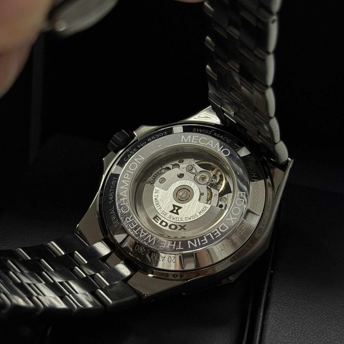 Edox Delfin Mecano Skeleton Automatic